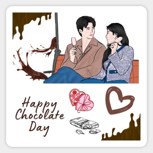 My Demon Chocolate Day Special Sticker